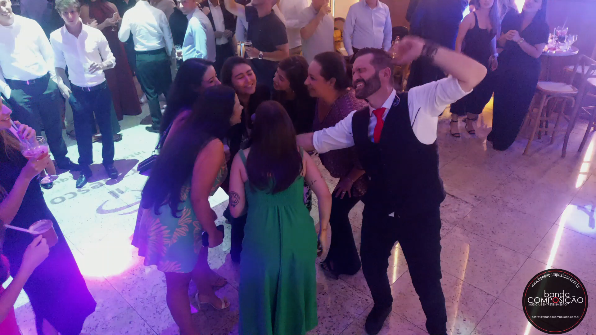 Banda em apresentação